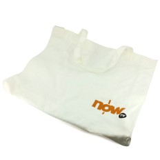 Cotton totebag shopping bag-Now TV